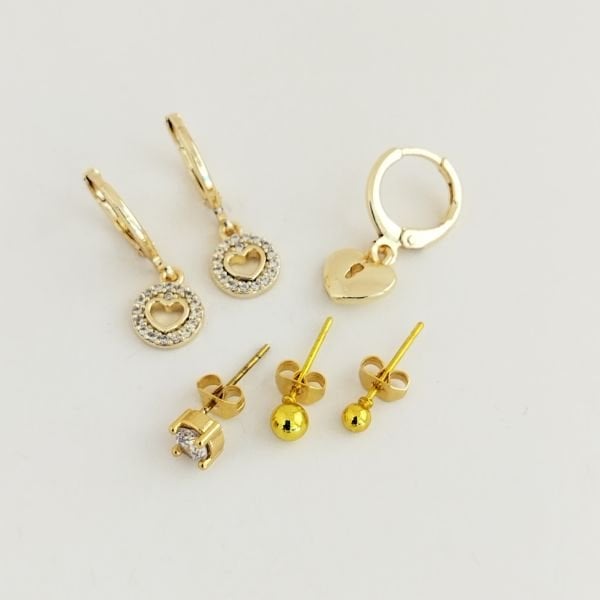 6 LI KOMBİN KÜPE SETİ  V9
